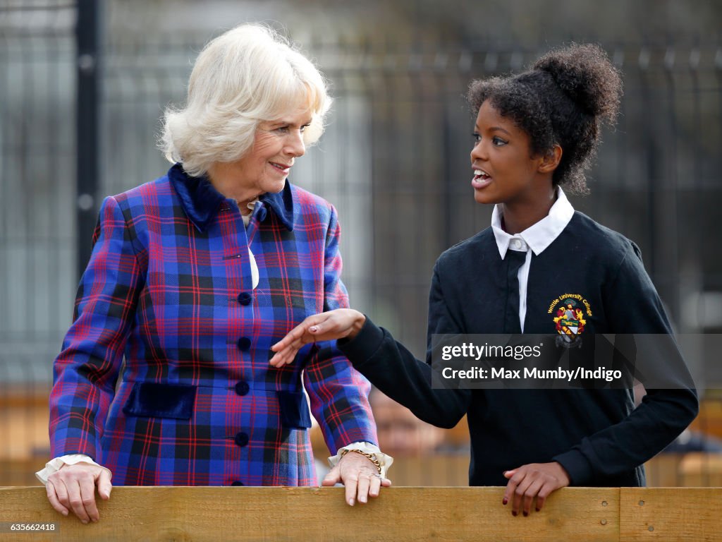 The Prince Of Wales & Duchess Of Cornwall Visit Brixton