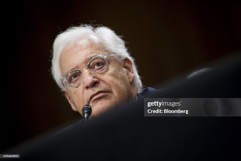 Senate Foreign Relations Holds Hearing On Nomination Of David Friedman To Be U.S. Ambassador To Israel