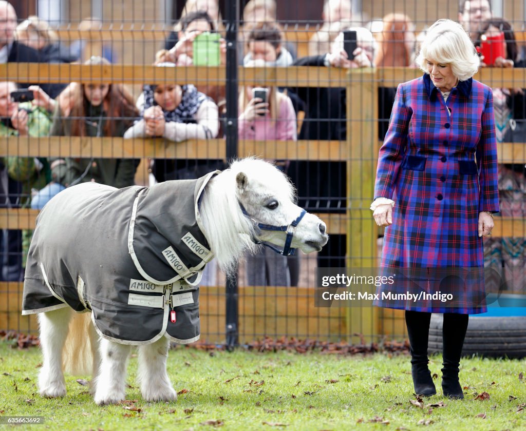 The Prince Of Wales & Duchess Of Cornwall Visit Brixton