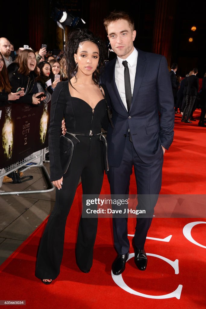 "The Lost City of Z" - UK Premiere - VIP Arrivals