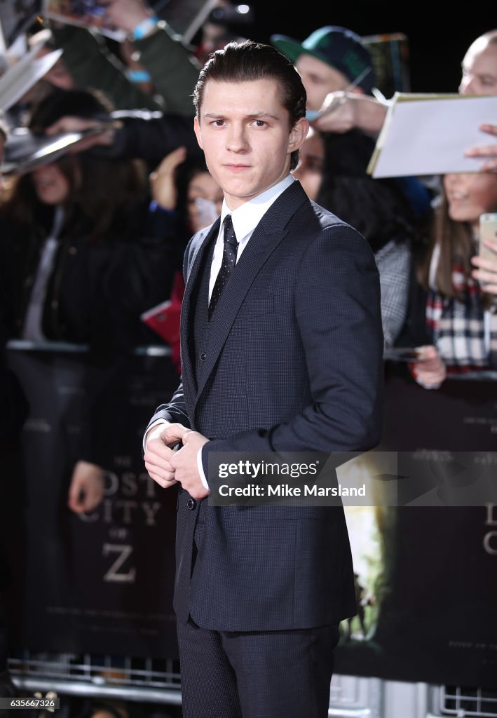 The Lost City of Z - UK Premiere - Arrivals