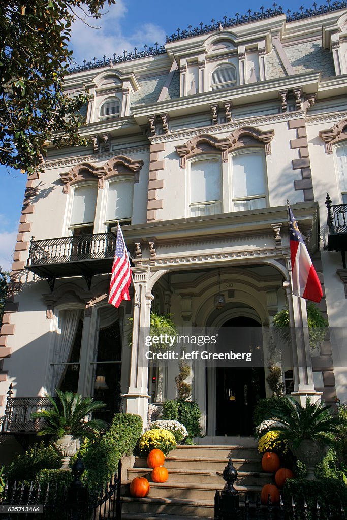 The exterior of Hamilton-Turner Inn.