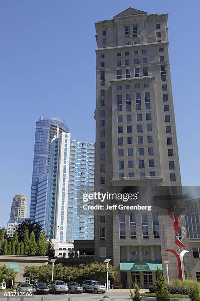 The exterior of the Grand Hyatt.