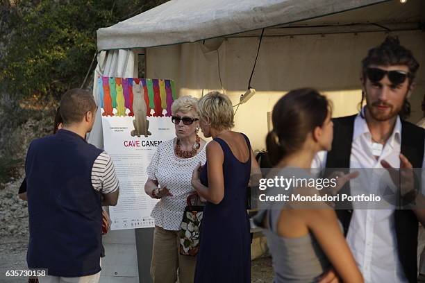 Party di inaugurazione di Cave Canem, l'invasione da parte di Cracking Art della Cava Burgazzi. La bellissima cava dismessa della via bresciana del...