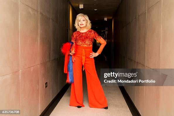 Adam Lear Model, singer, actress, writer and TV host Amanda Lear posing at the ...