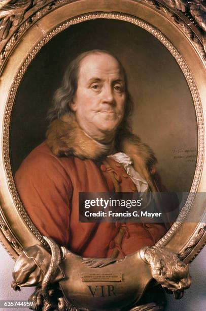 Benjamin Franklin by Joseph Siffred Duplessis