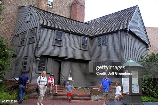 The Paul Revere House museum.