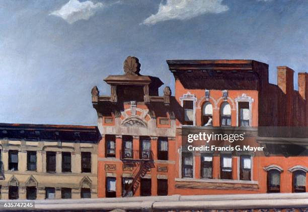 From Williamsburg Bridge by Edward Hopper