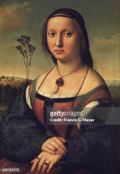 Portrait of Maddalena Doni by Raphael