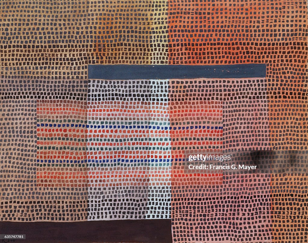 Two Emphasized Areas by Paul Klee