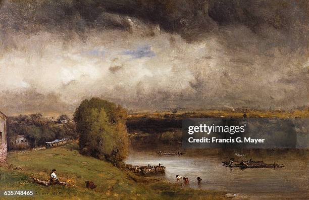 George Inness Orange 164 George Inness Stock Photos, High-Res Pictures, and Images - Getty ...