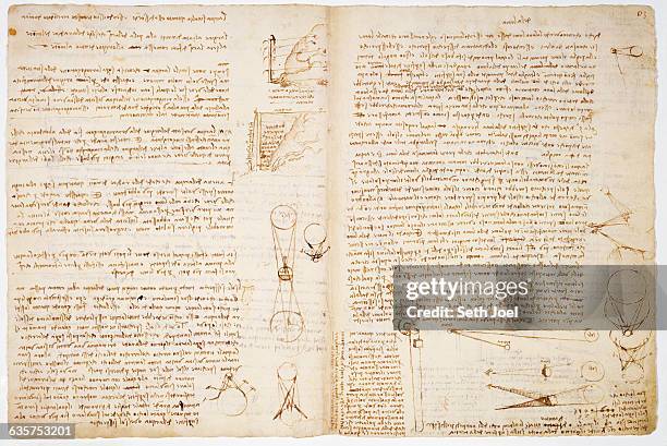 Sheet 7B: On folio 7v Leonardo argues against traditional theory that the surface of the moon is polished like a mirror, and on flio 30r he continues...