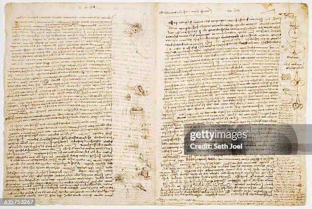 Davinic Codex 396 Leonardo Da Vinci Codex Stock Photos, High-Res Pictures, and Images ...