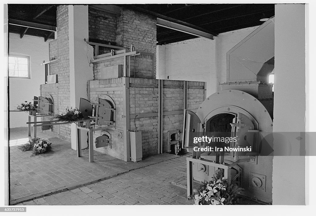 Ovens in Ravensbruck Crematorium