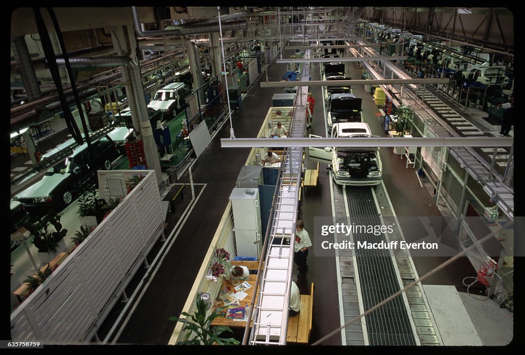 Assembly Lines at Volvo Plant