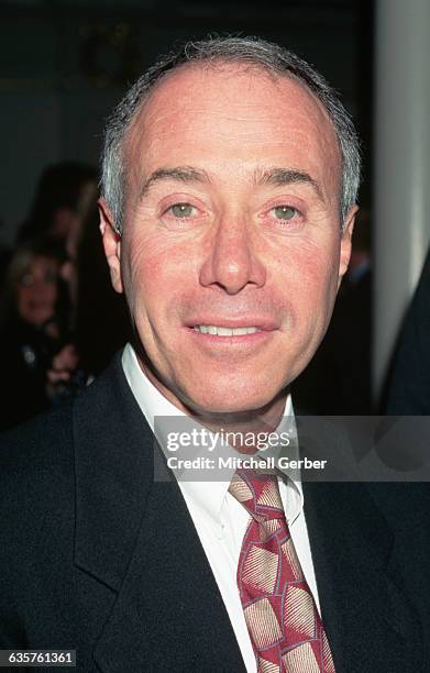 David Geffen attends the Gay Men's Health Crisis Benefit held at Radio City Music Hall.