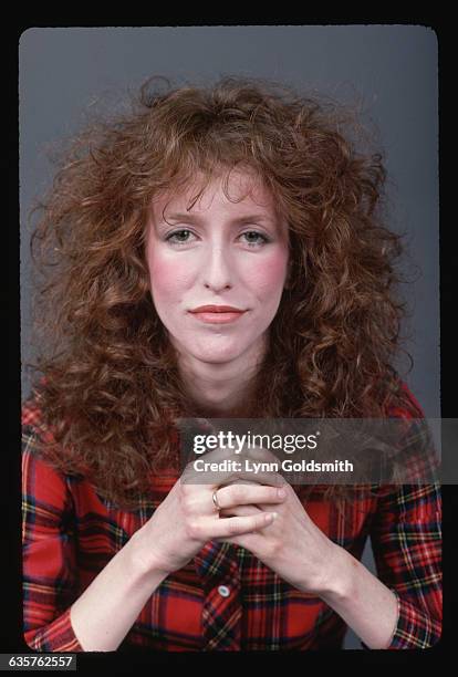 Laraine Newman, of "Saturday Night Live," is shown in head and shoulders pose.
