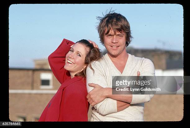 Star Wars trilogy costars Mark Hamill and Carrie Fisher.