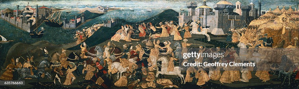 The Conquest of Trebizond by a 15th Century Florentine Painter