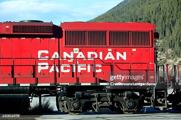 Pacific Train Engine 20 Canadian Pacific Railway Engines Stock Photos, High-Res Pictures ...