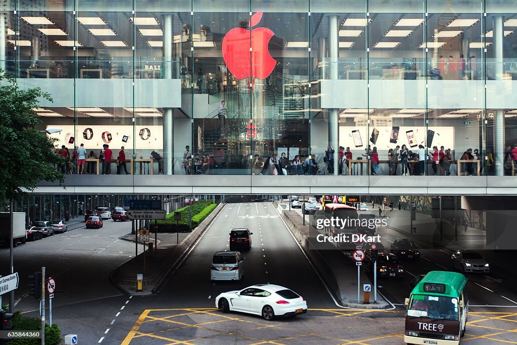 Apple Retail Stores In Hong Kong High-Res Stock Photo - Getty Images