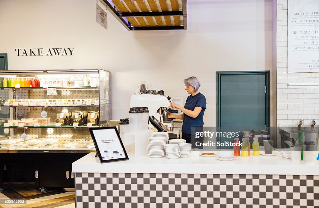 Barista at Work