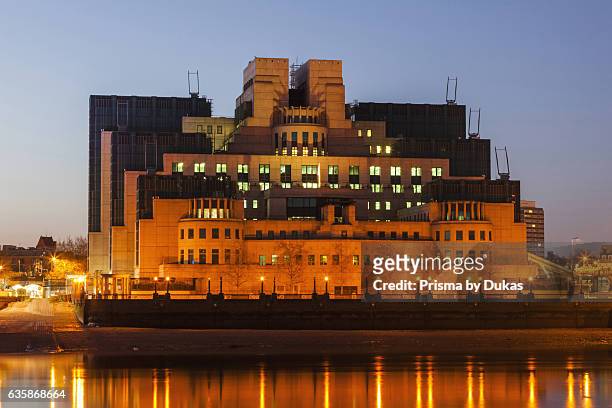 England, London, Vauxhall, MI6 Secret Intelligence Service HQ.