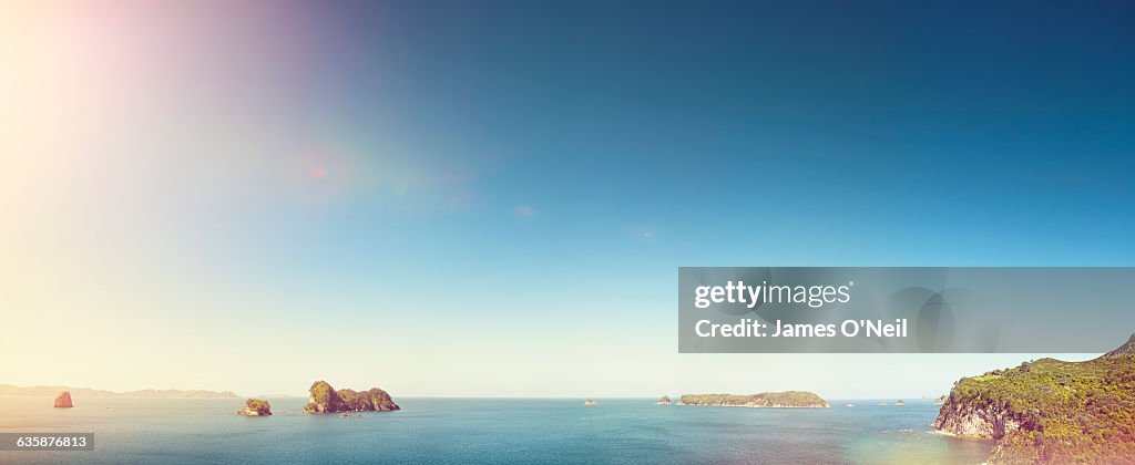 Small islands in the sea