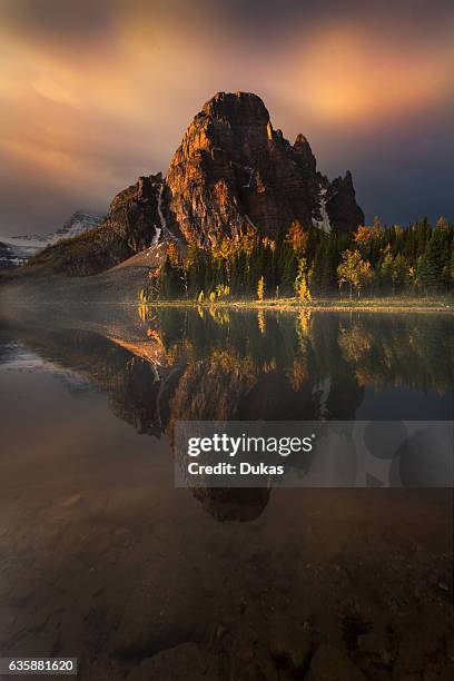 Mount Assiniboine in British Columbia.