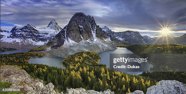 Mount Assiniboine in British Columbia.