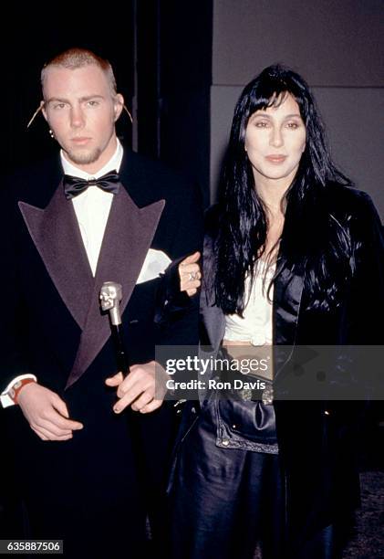 Elijah Blue Allman and his mother American singer and actress Cher attend the 5th Annual Fire and Ice Ball to Benefit Revlon UCLA Women Cancer Center...