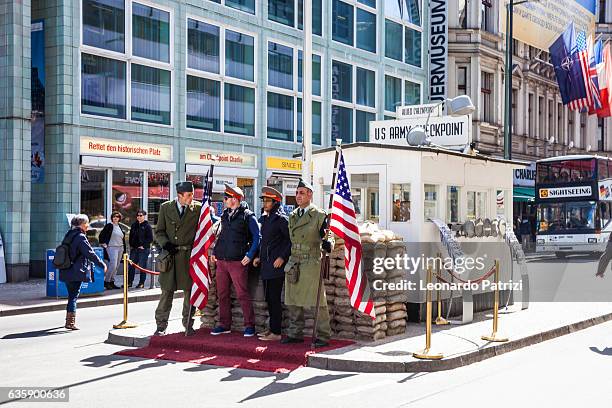 Checkp Point Charlie Inages Check Point Charlie Photos and Premium High Res Pictures - Getty Images