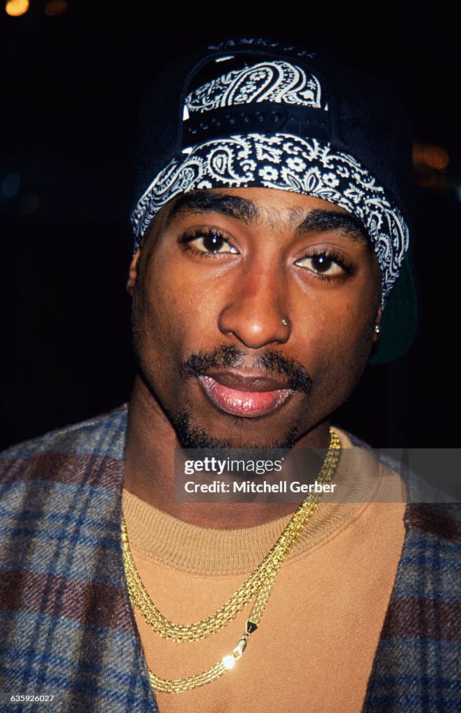 Portrait of Tupac Shakur