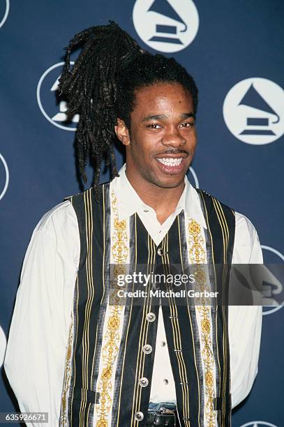 Rapper Busta Rhymes at the Grammy Awards.