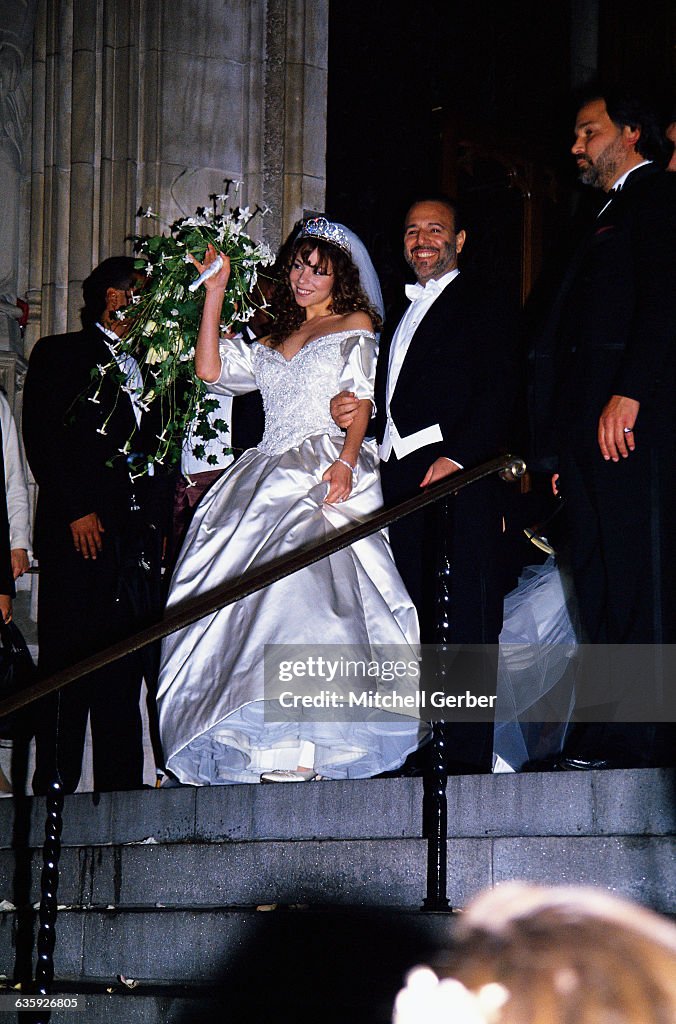 The Wedding of Mariah Carey and Tommy Mottola News Photo Getty Images