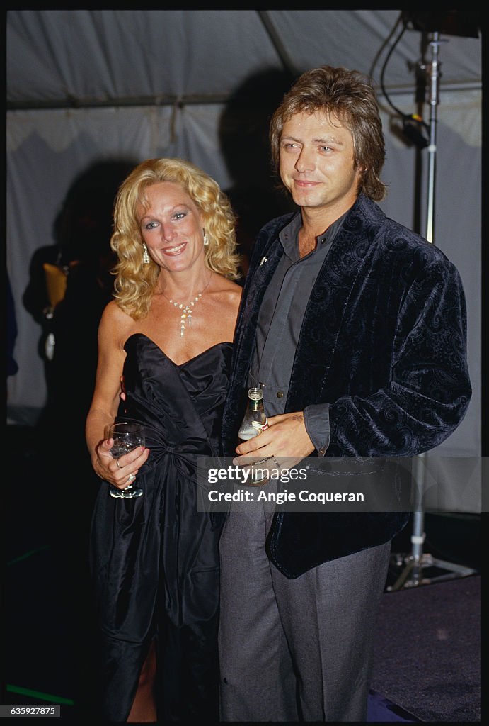 Ben Orr of The Cars Standing with Wife News Photo - Getty Images