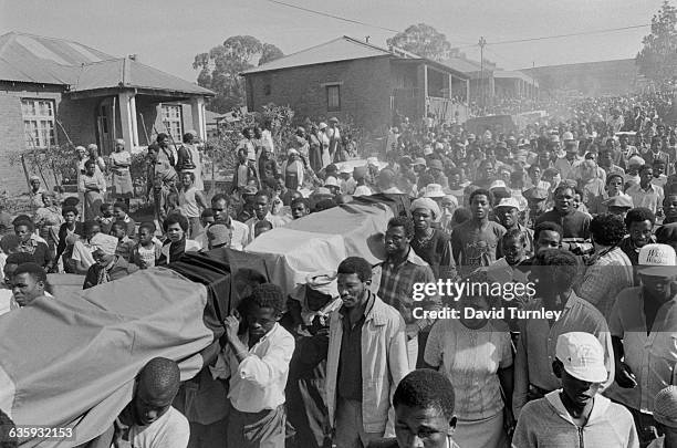 Funeral Procession for Massacre Victims