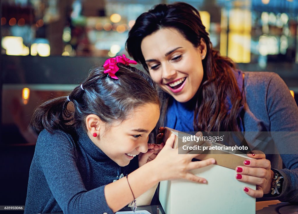 Daughter and mother