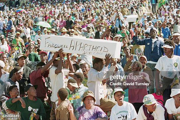 Mandela Supporters Against Apartheid