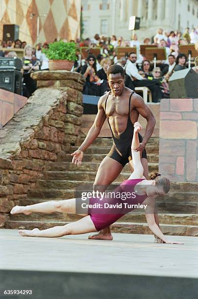 Dancers at Nelson Mandela's Inauguration