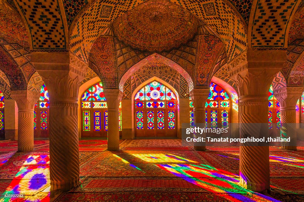 Nasir Al-Mulk Mosque, Shiraz, Iran