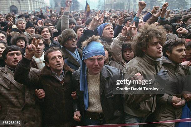 Celebrating the Overthrow of Ceausescu