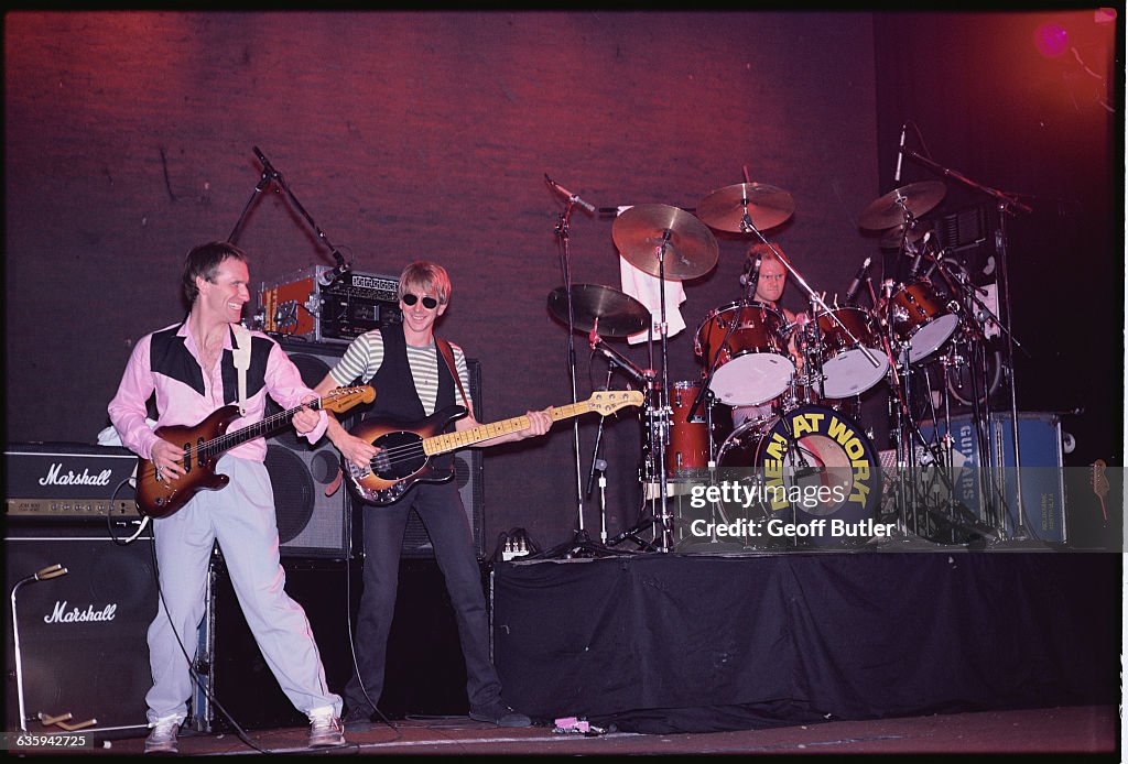 Men at Work Performing