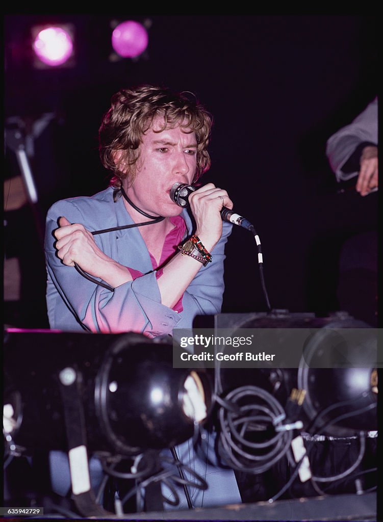 Richard Butler of Psychedelic Furs Performing