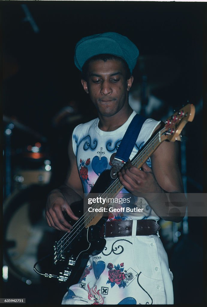 Culture Club Bassist Mikey Craig Performing