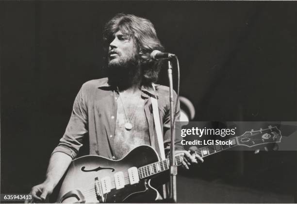 Barry Gibb of the Bee Gees