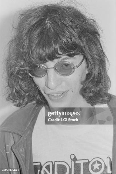 Singer Joey Ramone of The Ramones