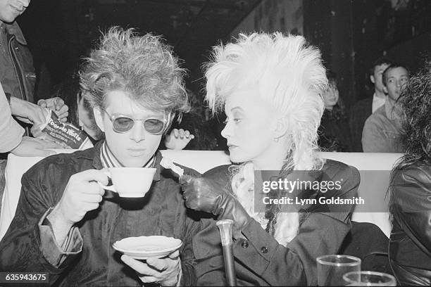 Thompson Twins Having Tea