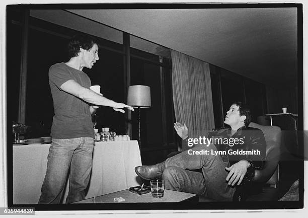 Paul Simon Talking with Lou Reed