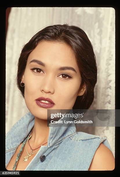 Studio Portrait of Tia Carrere